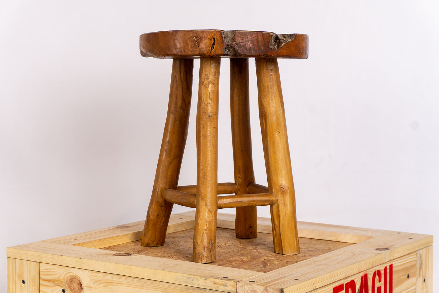 ORGANIC TREE STUMP STOOL