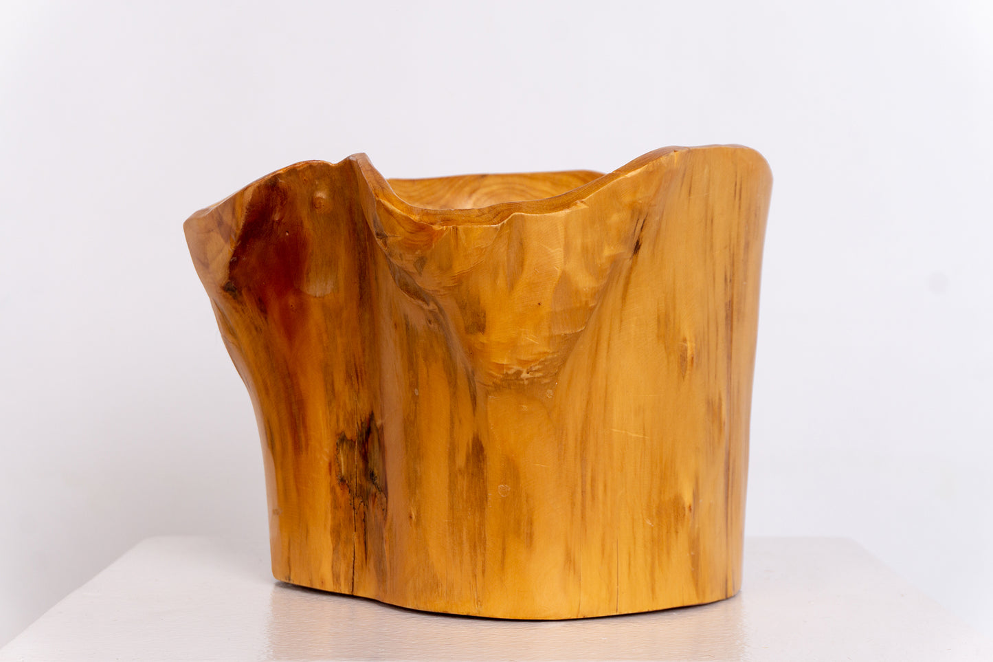 Freeform Wooden Sculptural Catchall