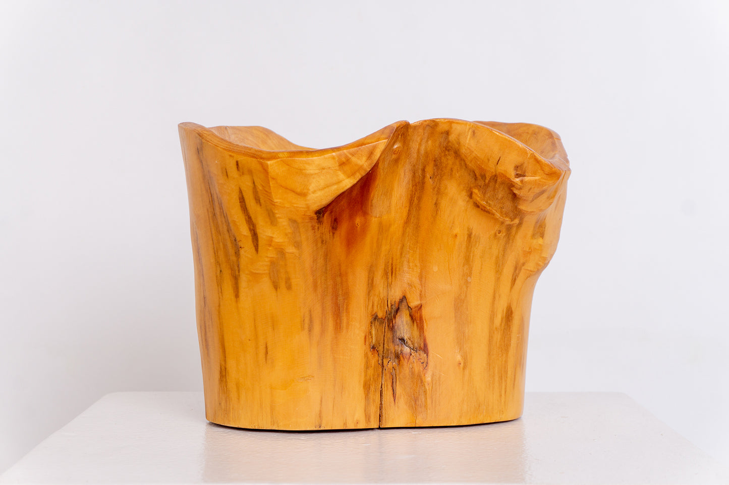 Freeform Wooden Sculptural Catchall