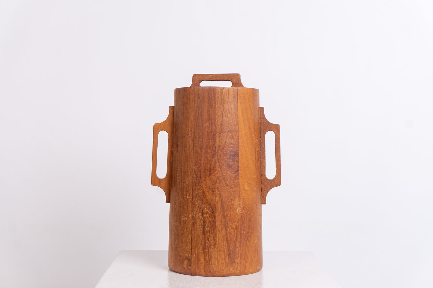 MID-CENTURY TEAK ICE BUCKET