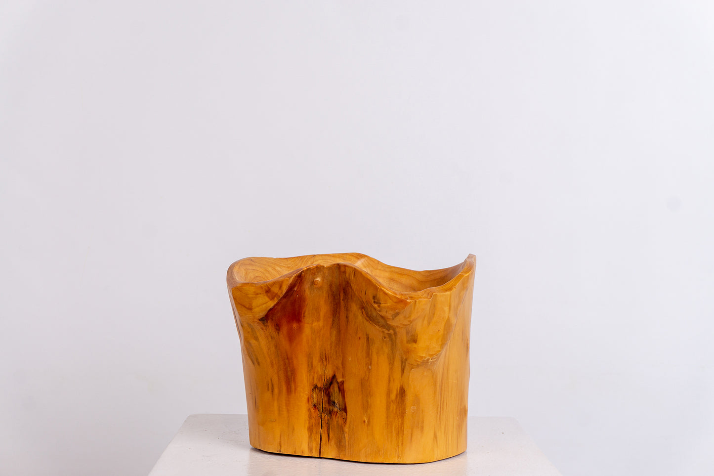 Freeform Wooden Sculptural Catchall