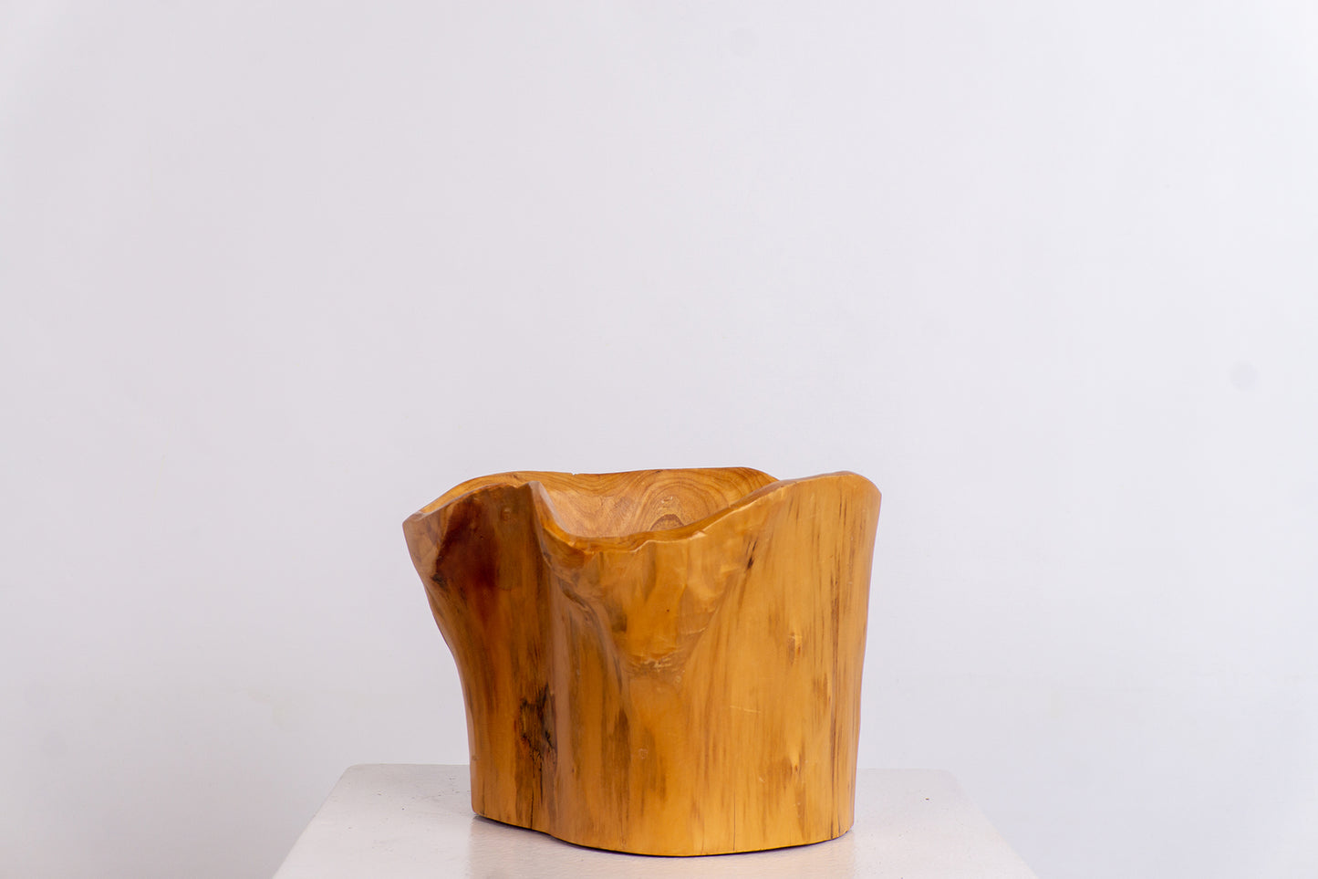 Freeform Wooden Sculptural Catchall