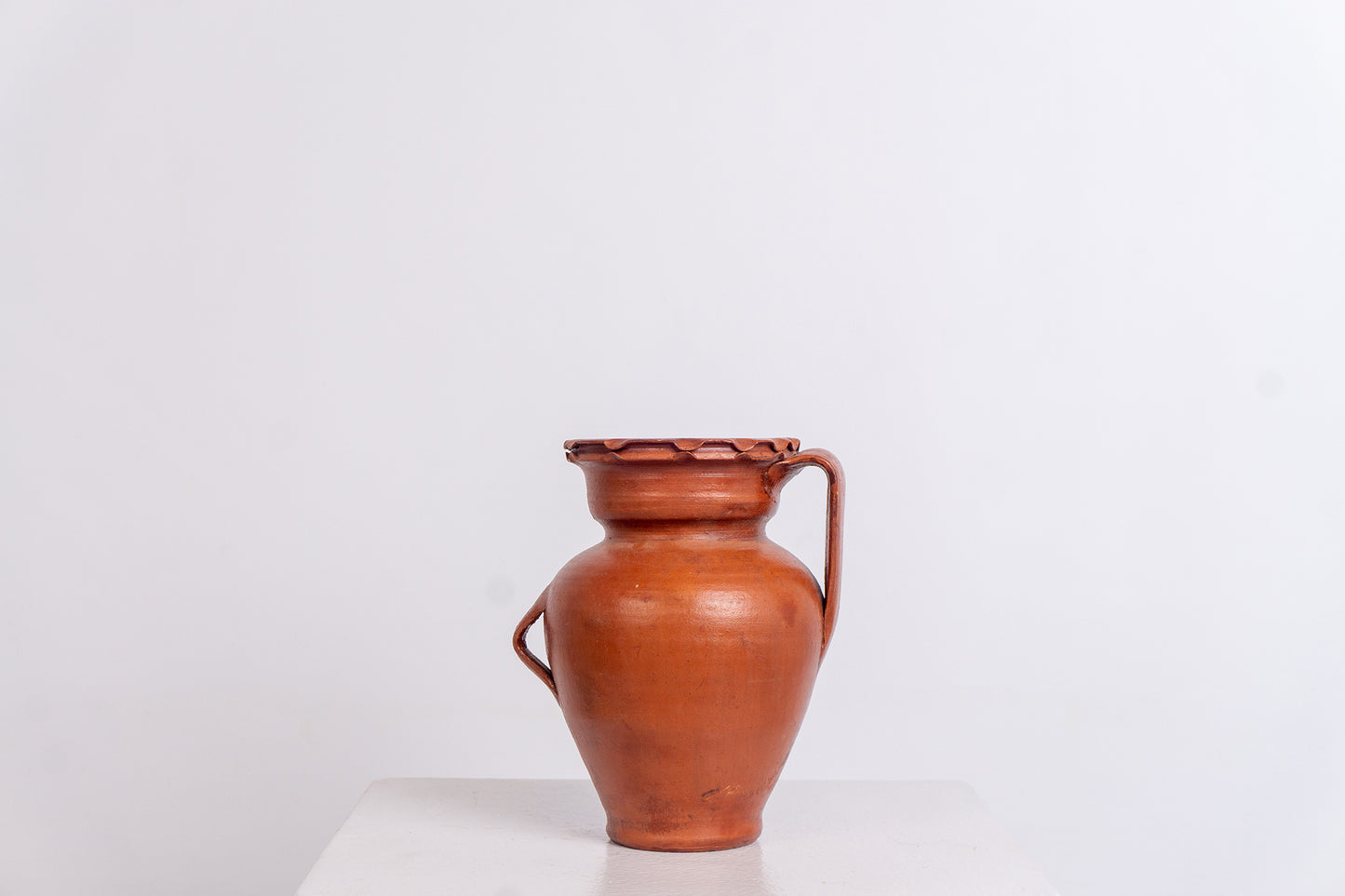 Handheld Terracotta Vase