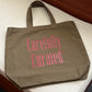 CAREFULLY CURATED TOTE BAG
