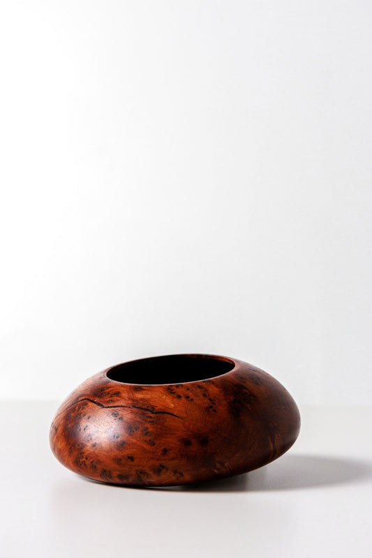 Artisan Made Burl Wood Bowl