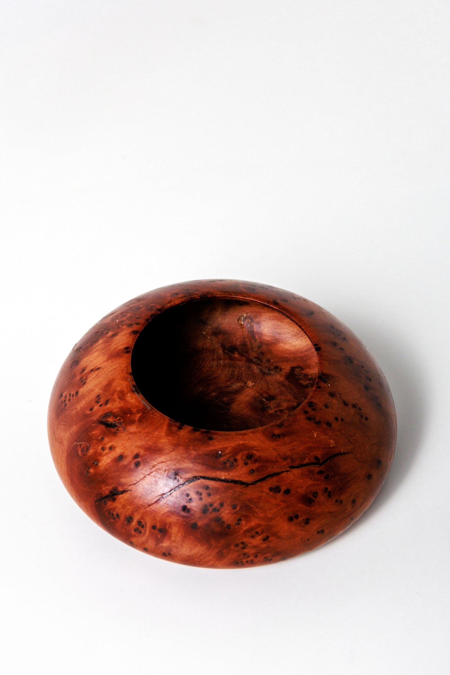 Artisan Made Burl Wood Bowl