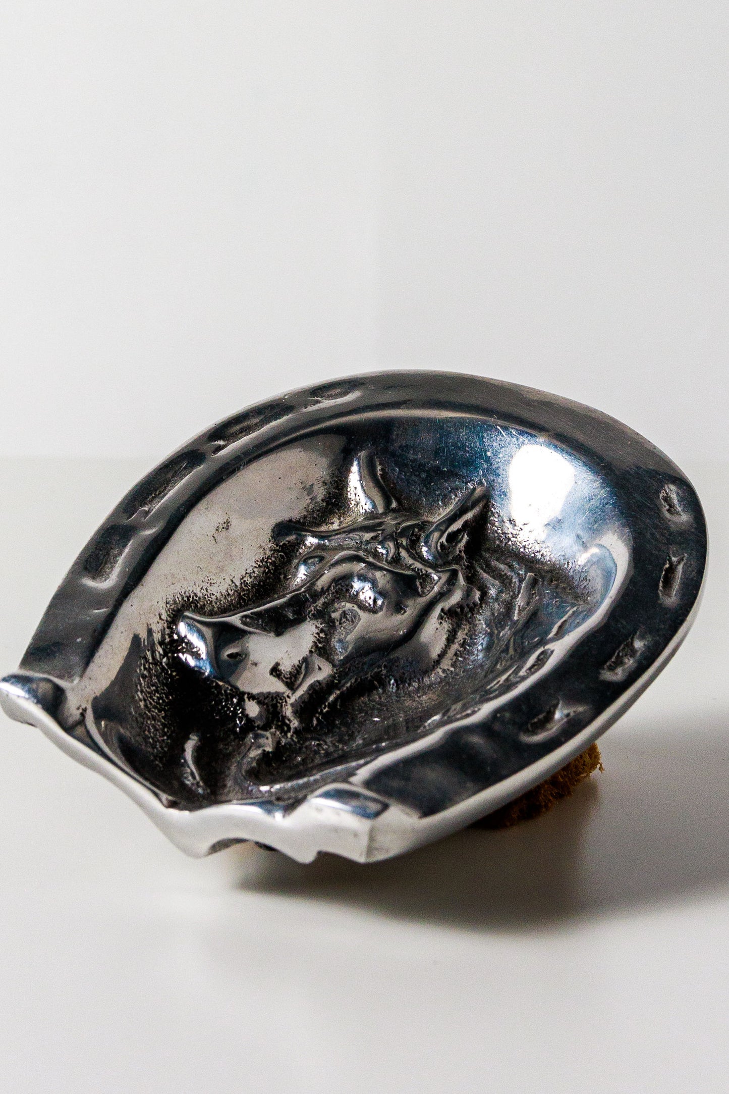 Vintage Western Horseshoe Ashtray