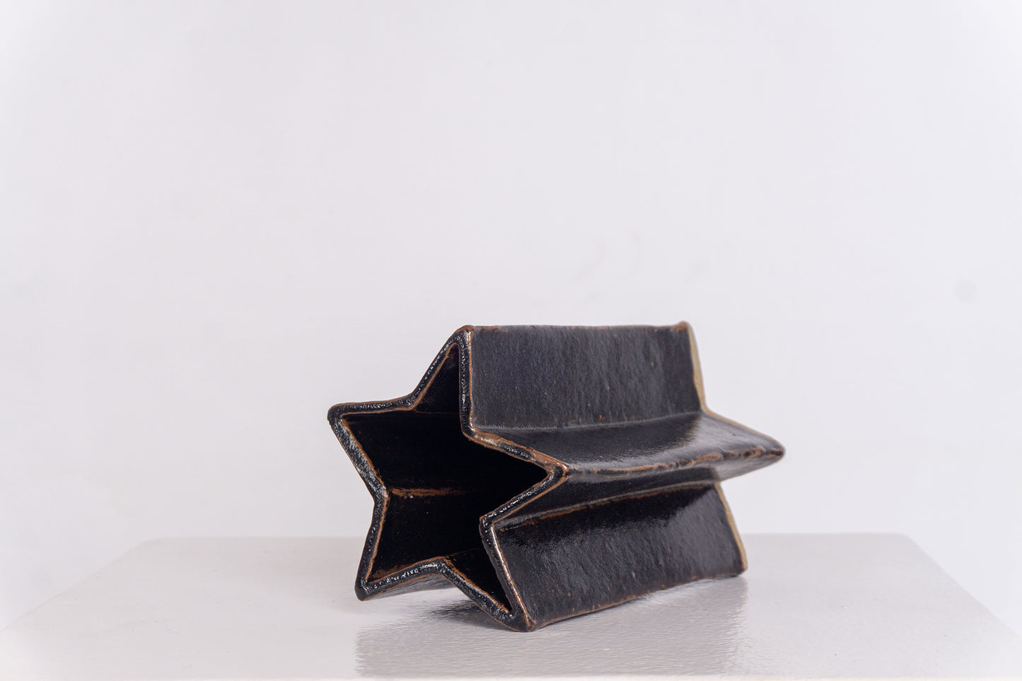 Vintage Ceramic Star Vase