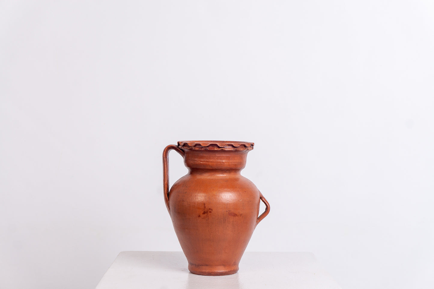 Handheld Terracotta Vase