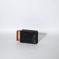 Black Leather Matchbox Case