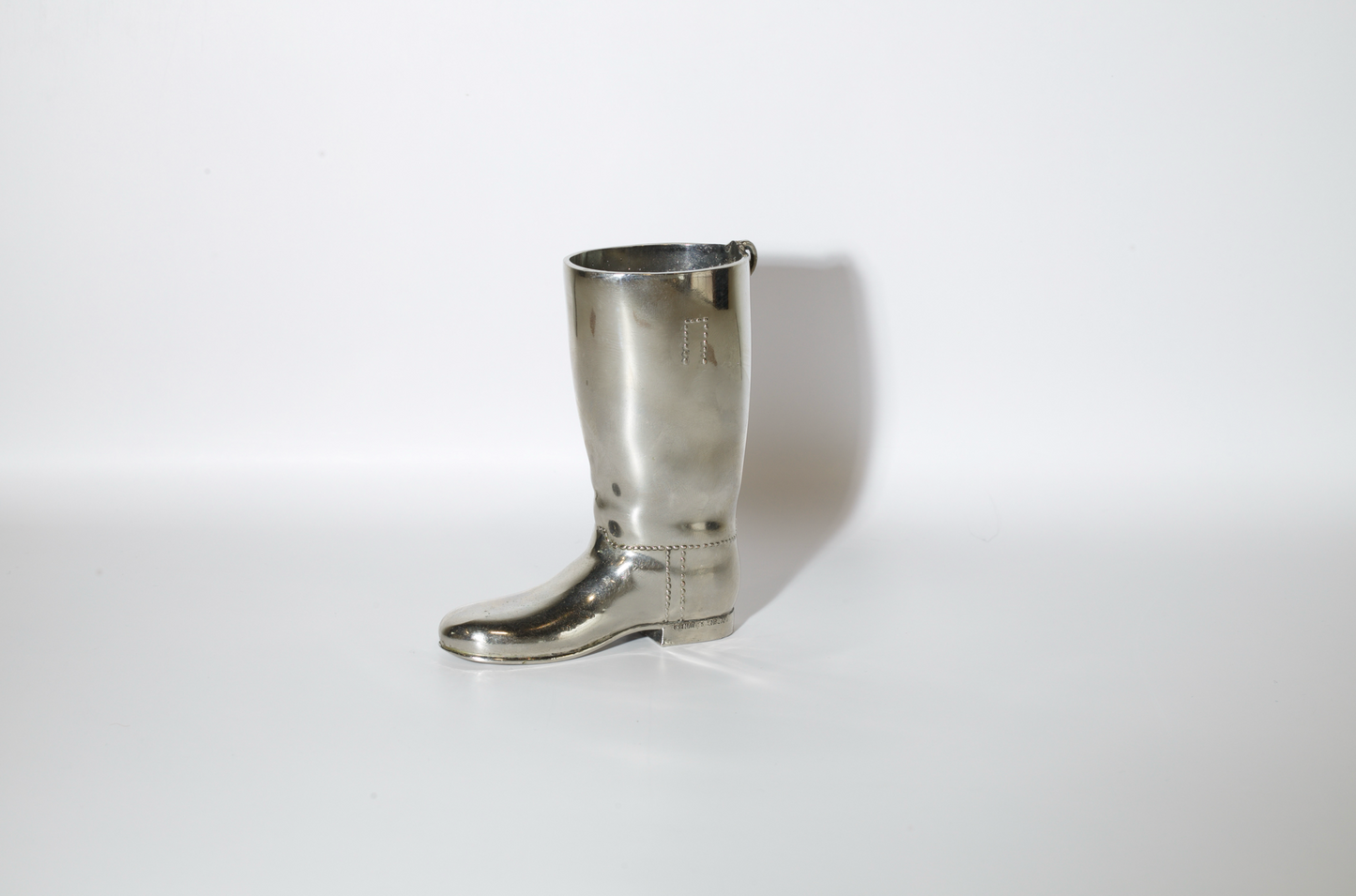 Silver Boot Paperweight