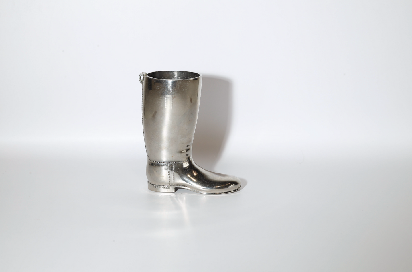 Silver Boot Paperweight