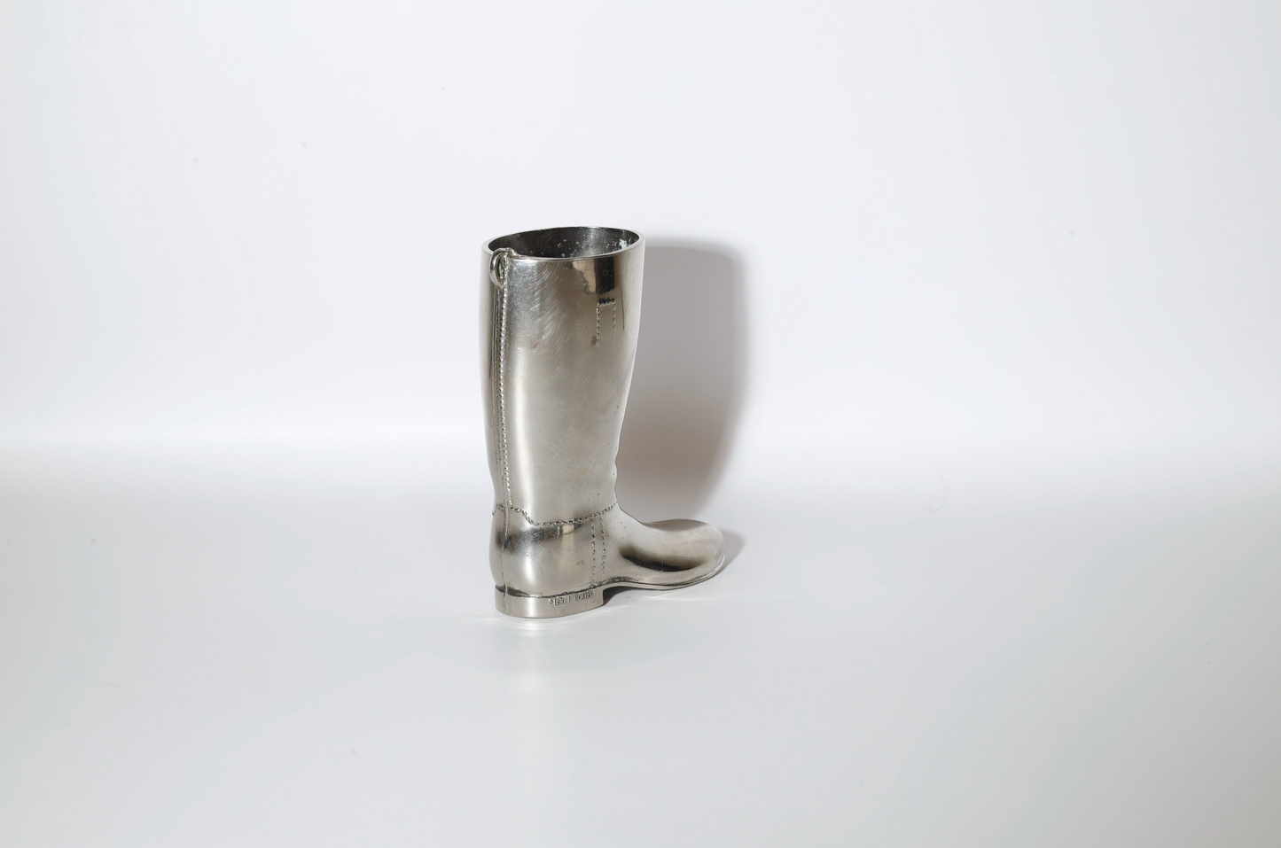 Silver Boot Paperweight