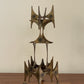 Brutalist Brass Sculpture by Mark Weinstein