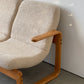 VINTAGE OAK BENTWOOD 2 SEATER